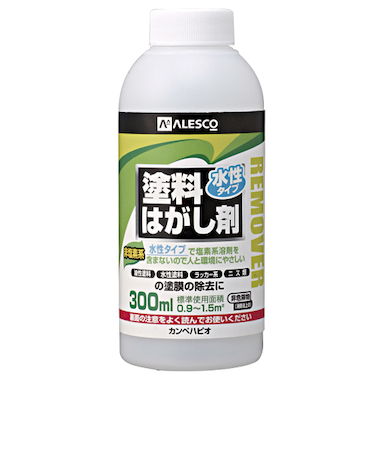 カンペハピオ　水性タイプ　塗料はがし剤　300mL
