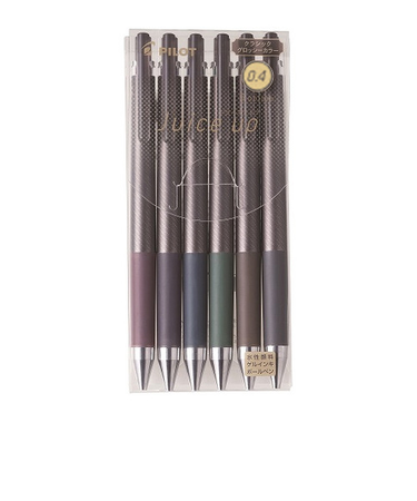 パイロット（PILOT）　ジュースアップ04　0.4mm　LJP120S4-6CCG　クラシックグロッシーカラー　6色セット