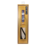 紗乃織靴紐　編紐　蝋丸　黒　80cm