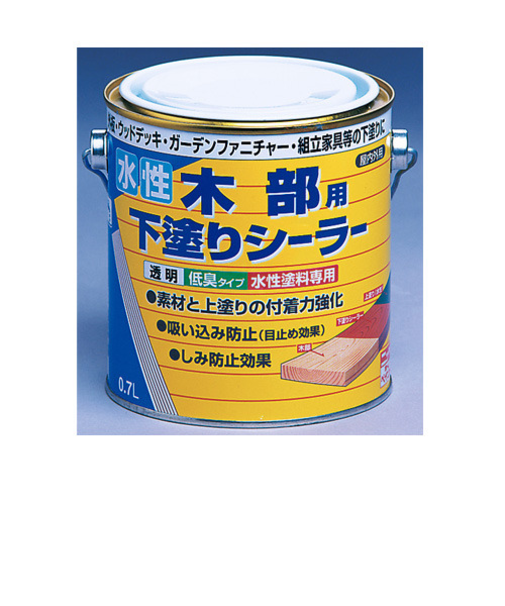 ニッペ　水性木部用下塗りシーラー　0.7L