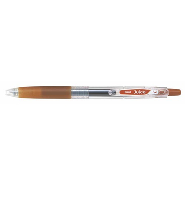 パイロット（PILOT）　Juice　ゲルインキボールペン　細字0.7mm　ブラウン