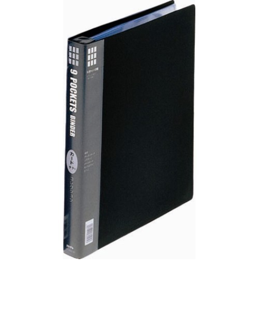 コレクト　ポケットバインダー　S3433BKカードタテ