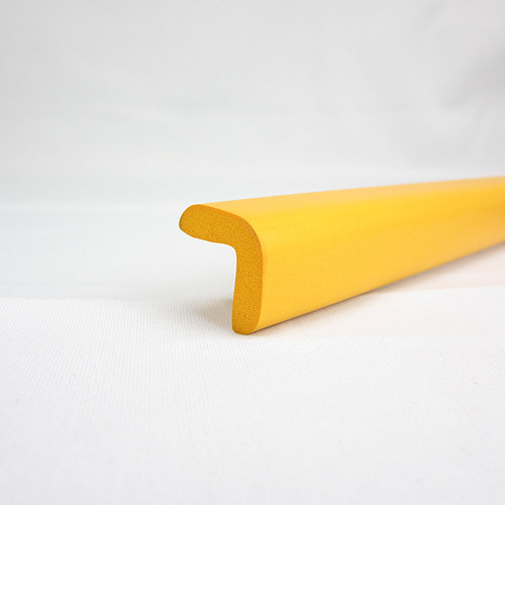 安心クッション　L字型　細　90cm　イエロー