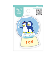 フロンティア　クリエイターズサーカス　ステッカー　愛スノードーム