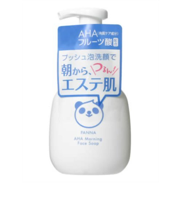 パンナAHA　モーニングフェイスソープ　300ml