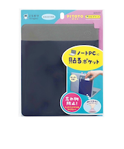 クツワ　ピトト　PCポケット　MT016NB　ネイビー