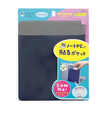 クツワ　ピトト　PCポケット　MT016NB　ネイビー