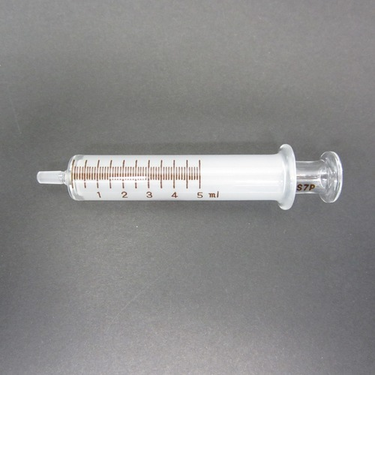 ガラス製注射筒　5mL（一般医療機器）