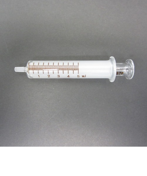 ガラス製注射筒　5mL（一般医療機器）