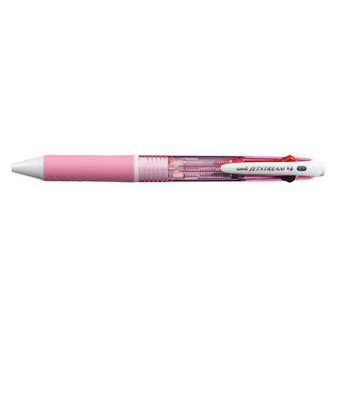 三菱鉛筆　ジェットストリーム　4色ボールペン　0.7mm　SXE4-500-07　ピンク