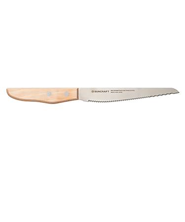 サンクラフト（SUNCRAFT）　パン切りナイフ　せせらぎ　14cm　MS－002