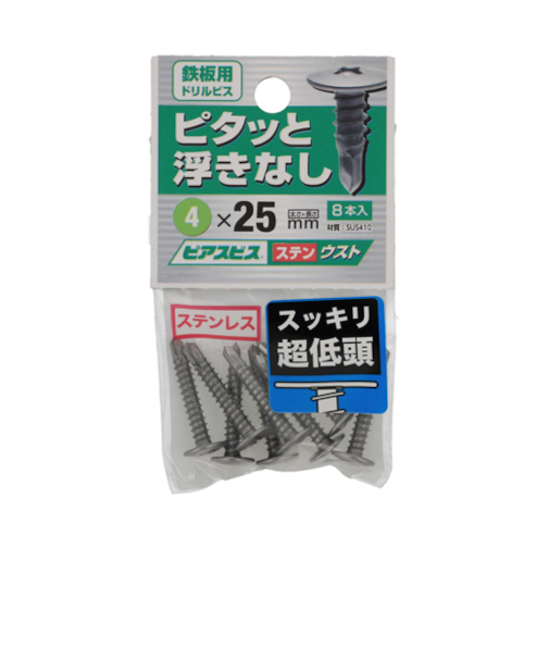 ピアス　ピアスビス　ステンレスウスト　4×25