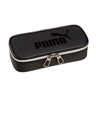 クツワ　プーマ（PUMA）　ラージボックスペンケース　PM245BK　ブラック