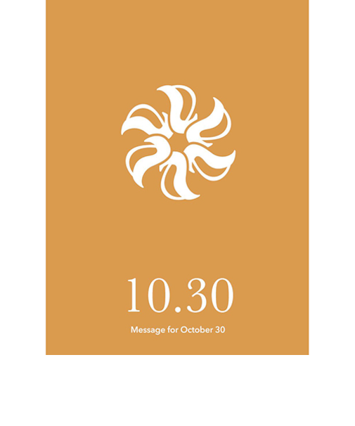 草紙堂　花結びメッセージカード　10月30日