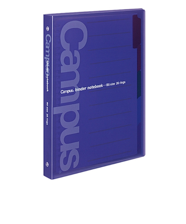 コクヨ（KOKUYO）　キャンパス　スライドバインダノート　B5　ル－P333NV　紫