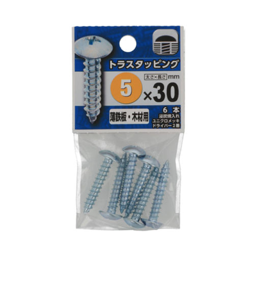 八幡ねじ（YAHATA）　トラスタッピング　5×30