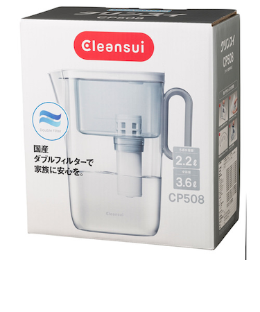 クリンスイ　ポット型浄水器　CP508－GR