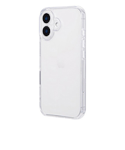 【iPhone16】　ルプラスネクスト（LEPLUS　NEXT）　耐傷・耐衝撃ハイブリッドケース　「UTILO　Hybrid　精密設計」　クリア