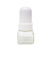 オカ　角型スポイト瓶　クリア　10ml