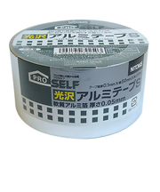 ニトムズ　光沢アルミテープ　S　50mm×10m　J3250