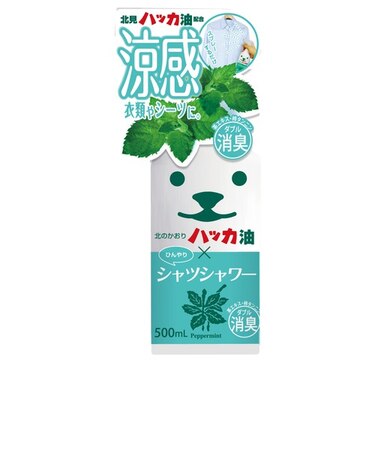 ときわ商会　ひんやりシャツシャワー　北見ハッカ　500ｍL