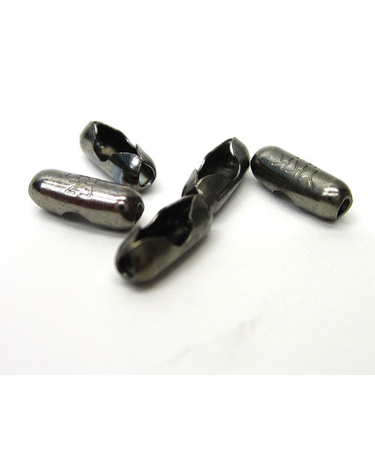 コニビオラ　ボールチェーンコネクター　黒2.3mm　5個入