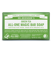 ドクターブロナー（DR.BRONNER’S）　マジックソープバー　グリーンティ　140g