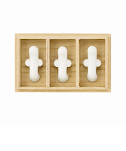 山加商店 ムーミン アイナ(aina)箸置き MM8500-433H ニョロニョロ 3個入