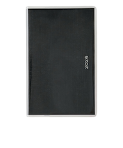 【2025年12月始まり】　ペイジェム（PAGEM　by　NOLTY）　ペイジェムウィークリーコンパクト-i　ウィークリーホリゾンタル　2203　ブラック　月曜