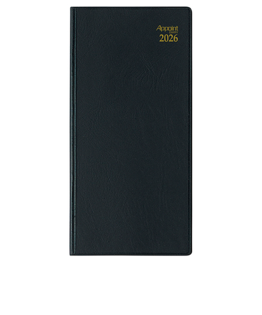 【2025年12月始まり】　ダイゴー　Appoint　ベーシックシリーズ　その他　マンスリーホリゾンタル　E1001　ブラック　各月1日始まり