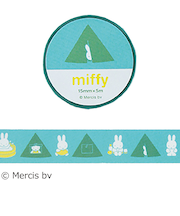 グリーンフラッシュ（GreenFlash）　ミッフィー（miffy）　マスキングテープ　BM－118　tent