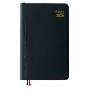 【2025年12月始まり】　ダイゴー　Appoint　ベーシックシリーズ　その他　ウィークリーレフト　E1002　ブラック　月曜始まり