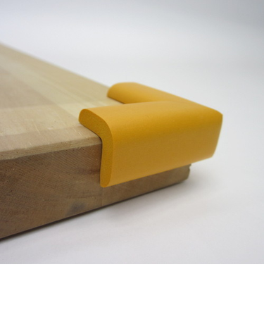 安心クッション　コーナー用　細　イエロー