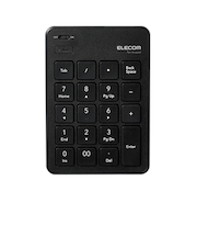 エレコム（ELECOM）　無線薄型テンキーパッド　TK-TDP019BK　ブラック
