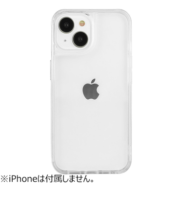 【iPhone15／14／13】　グルマンディーズ　SHOWCASE+　クリア