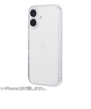 【iPhone16】　ルプラスネクスト（LEPLUS　NEXT）　カメラレンズ保護ハイブリッドケース　「UTILO　All　Cover」　クリア