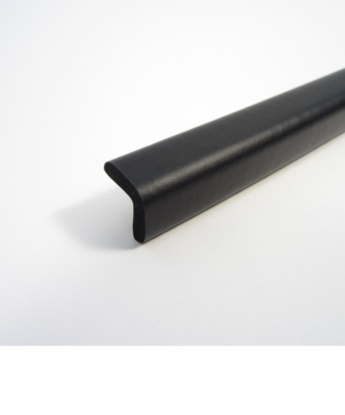 安心クッション　L字型　細　90cm　ブラック