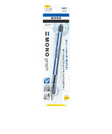 トンボ鉛筆（Tombow）　シャープペンシル　モノグラフ　0.3mm　DPA‐131A　モノ柄