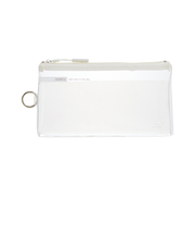 リヒトラブ（LIHIT　LAB.）　soeru　クリヤーペンケース　A8100－1　フロストクリヤー