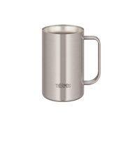 サーモス（THERMOS）　真空断熱ジョッキ　JDK－601　S1　ステンレス1