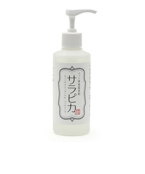 天然三六五　ペット用食器洗剤　サラピカ　ポンプタイプ　200mL