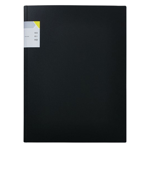 キングジム（KING　JIM）　カキコホルダー　2ポケット　A4　8647　クロ