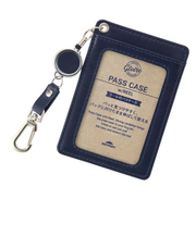 レイメイ藤井　グロワール（GLOIRE）　リール付パスケース　GLP1304K　ネイビー