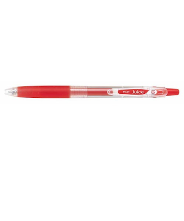 パイロット（PILOT）　Juice　ゲルインキボールペン　太字1.0mm　レッド