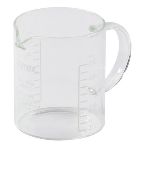 パイレックス（Pyrex）　Blow　メジャーカップ　ハンドル付　250mL　CP－8638