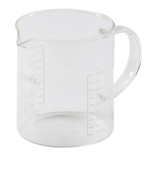 パイレックス（Pyrex）　Blow　メジャーカップ　ハンドル付　500mL　CP－8639