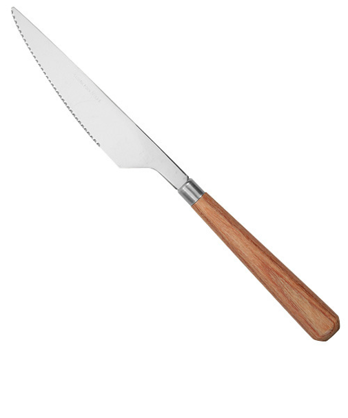 ステーキナイフ　強化木柄