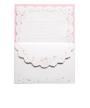 包む　クルールクレール　レターセット　H-TL0P8　プチフルール