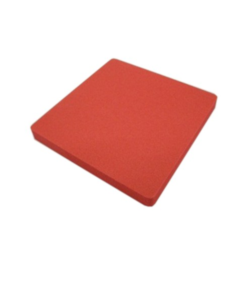 EVAスポンジ　100×100×10mm　レッド