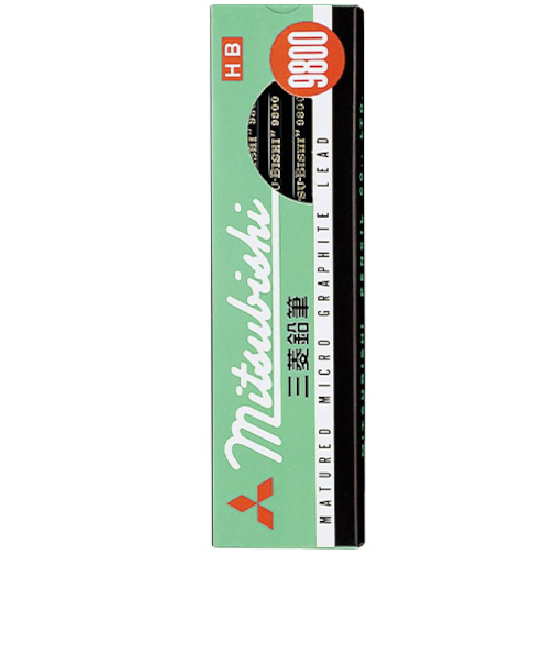 三菱鉛筆　事務用鉛筆　9800（1ダース）　HB